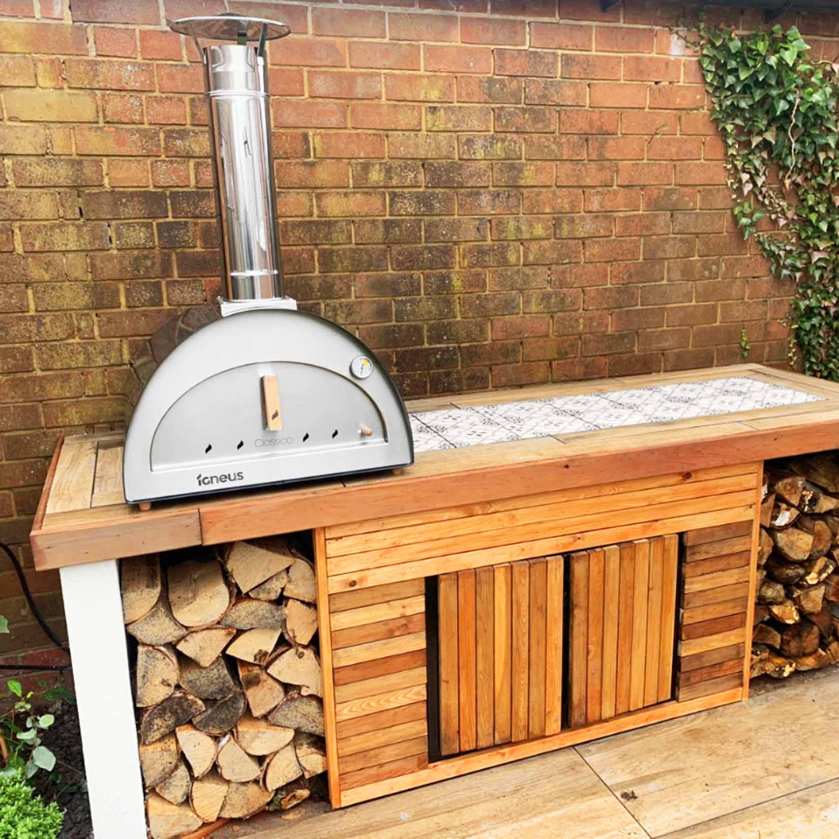 The Classico Wood Fired Pizza Oven, Authentic Wood-Fired Excellence