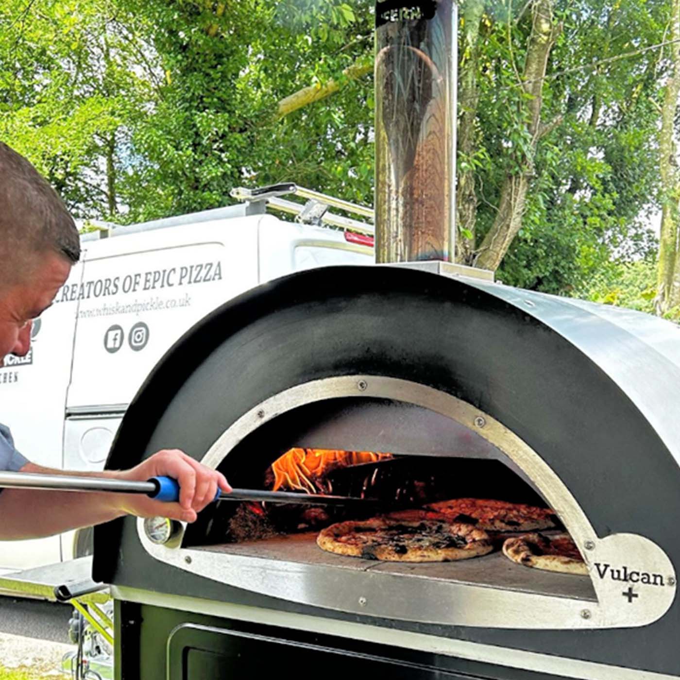 The Vulcan + Wood-Fired Pizza Oven, Ultimate Power & Performance