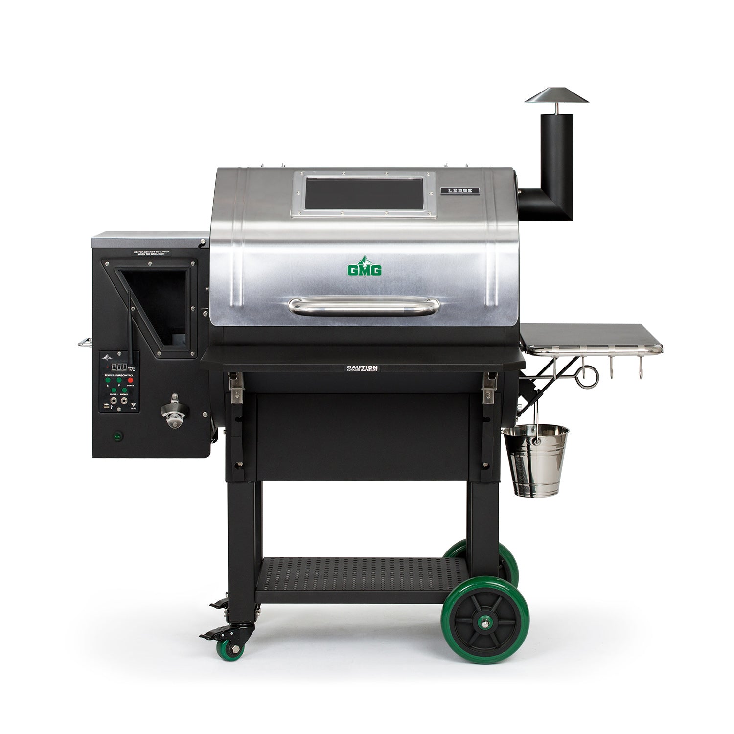 Green Mountain Grill - Ledge  Stainless Prime Wood Pellet Smoker