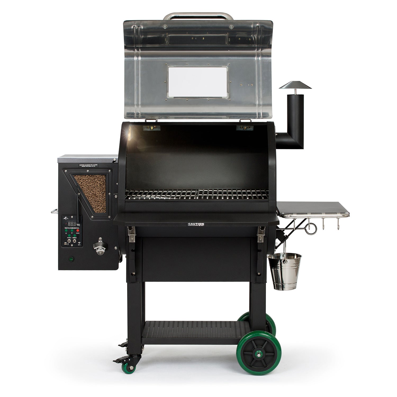 Green Mountain Grill - Ledge  Stainless Prime Wood Pellet Smoker